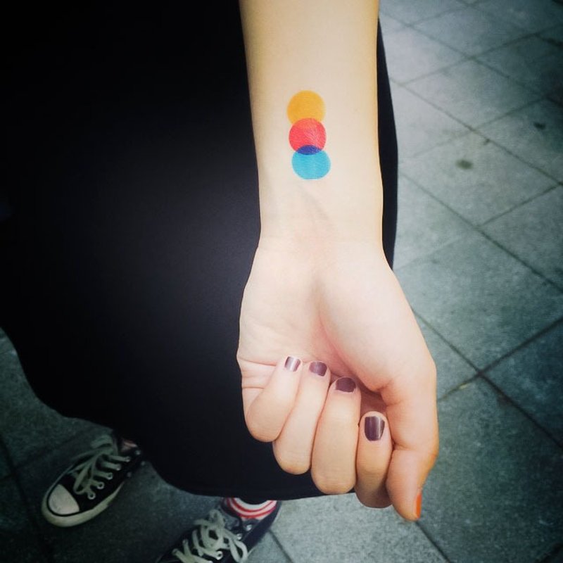 Surprise Tattoos / 减色法则 刺青 纹身贴纸 - 纹身贴 - 纸 多色