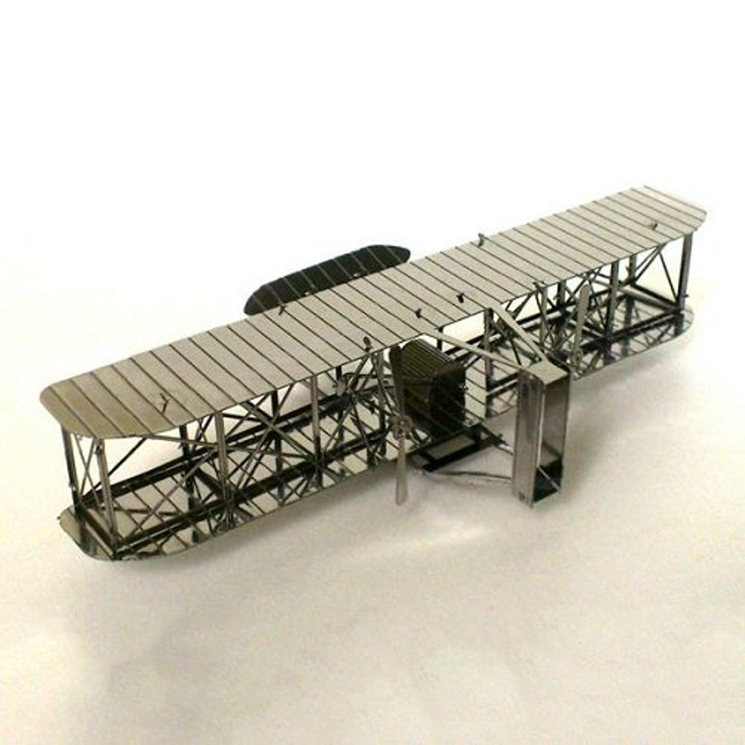 微模型金属系列 TMN-23 莱特兄弟飞机 - 其他 - 其他金属 灰色