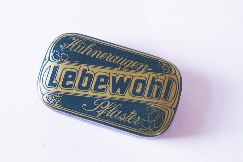 复古铁盒 - 欧洲 vintage - 收纳用品 - 其他金属 蓝色