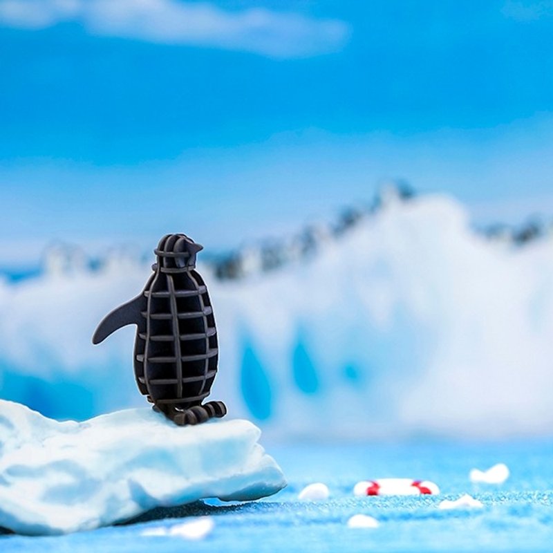 Jigzle® 3D立体拼图系列 | 纸质企鹅拼图 | 超疗愈 - 木工/竹艺/纸艺 - 纸 蓝色