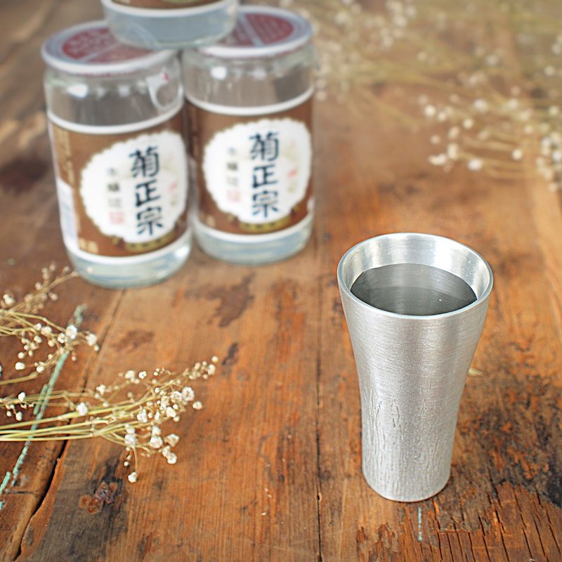 荒川_纯锡烈酒杯 品酒 日本酒 威士忌 冰酒 送礼首选 金点设计奖 - 其他 - 其他金属 灰色