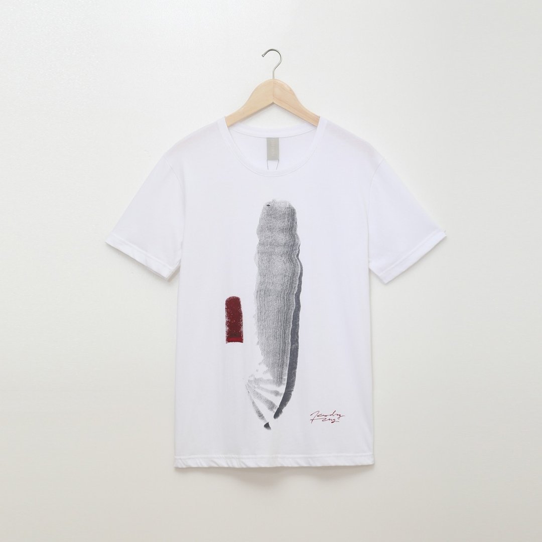 任性实验3 手印T-shirt（男版 M- /M /L /XL） - 男装上衣/T 恤 - 棉 多色