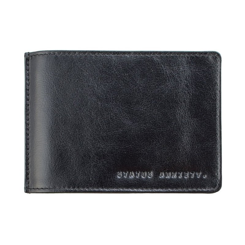 PEREZ 钞票夹_Black / 黑色 - 皮夹/钱包 - 真皮 黑色