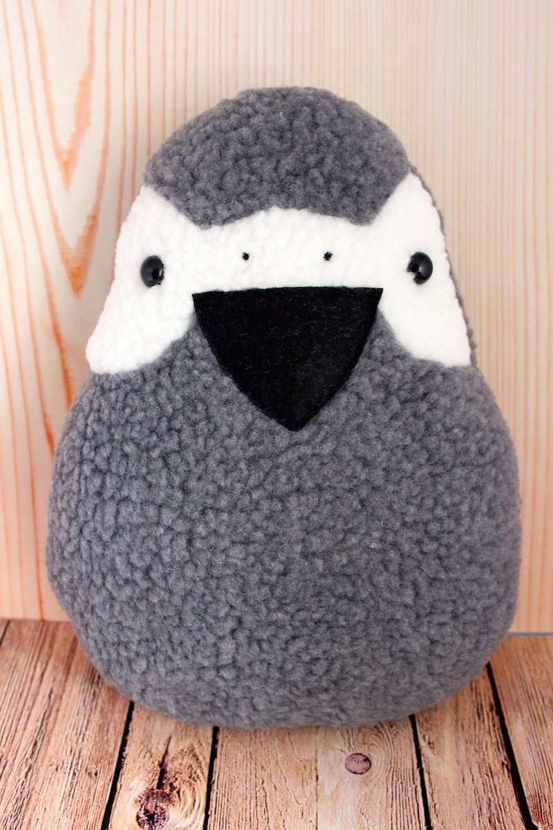 幸福限定。Happiness Only 。呆呆灰鹦鹉布偶 - 其他 - 其他材质 灰色