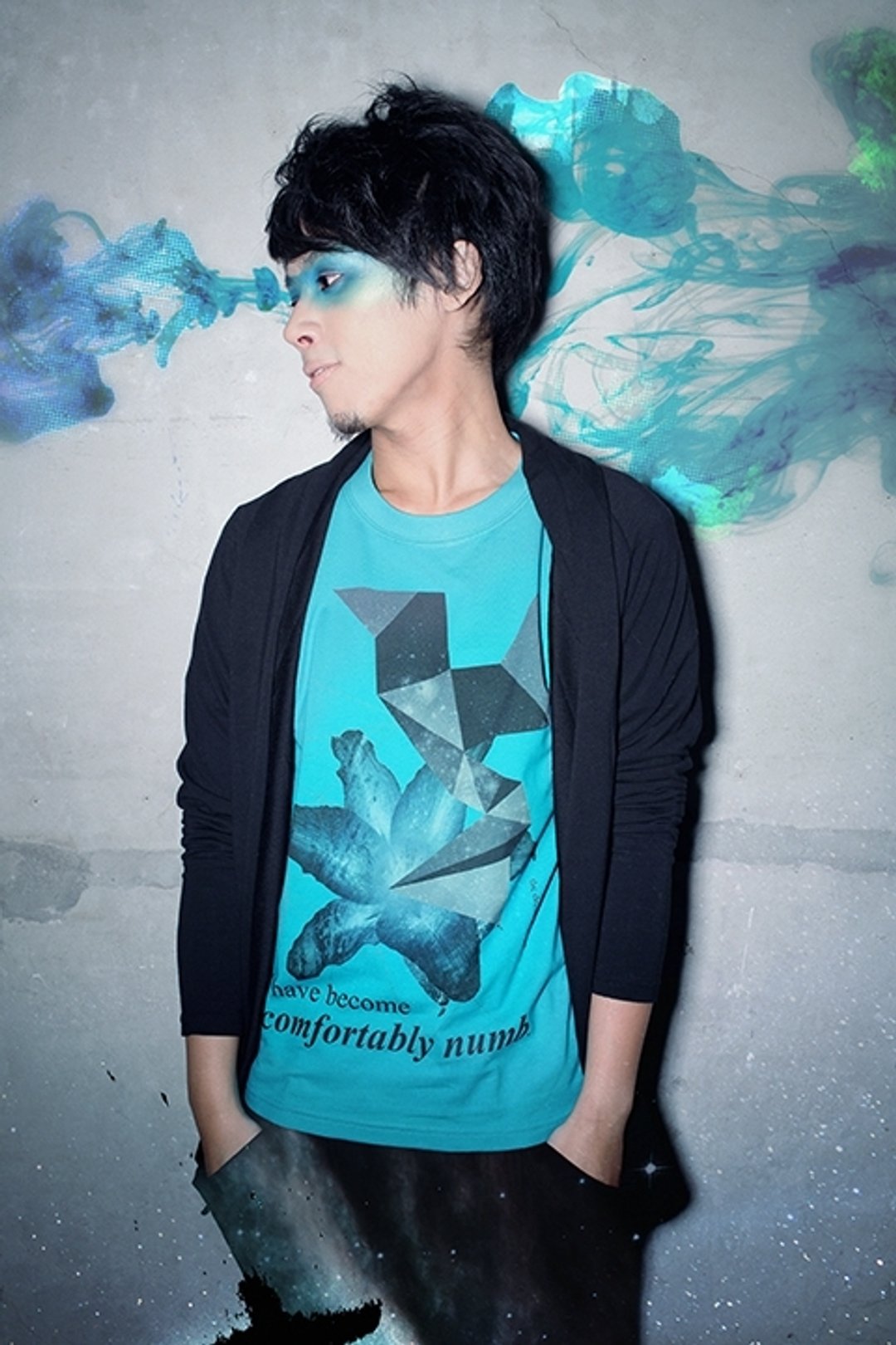 COMFORTABLY NUMB / T-Shirt (土耳其蓝) - 男装上衣/T 恤 - 其他材质 蓝色