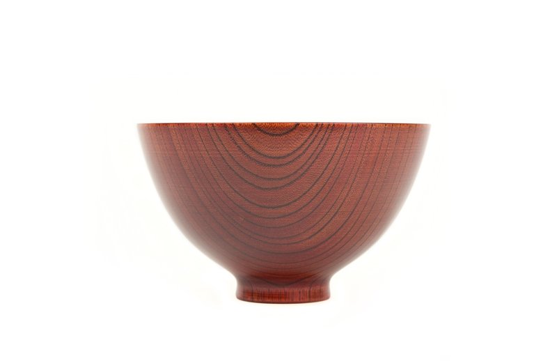 喜八工房 Free Bowl - S - 碗 - 木头 红色