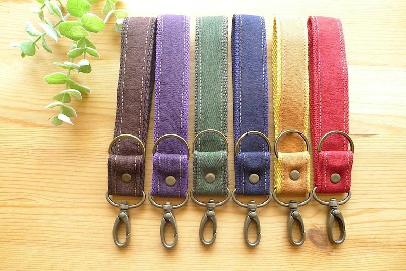 | •R• | 调色板钥匙圈  | 大 - 钥匙链/钥匙包 - 棉．麻 