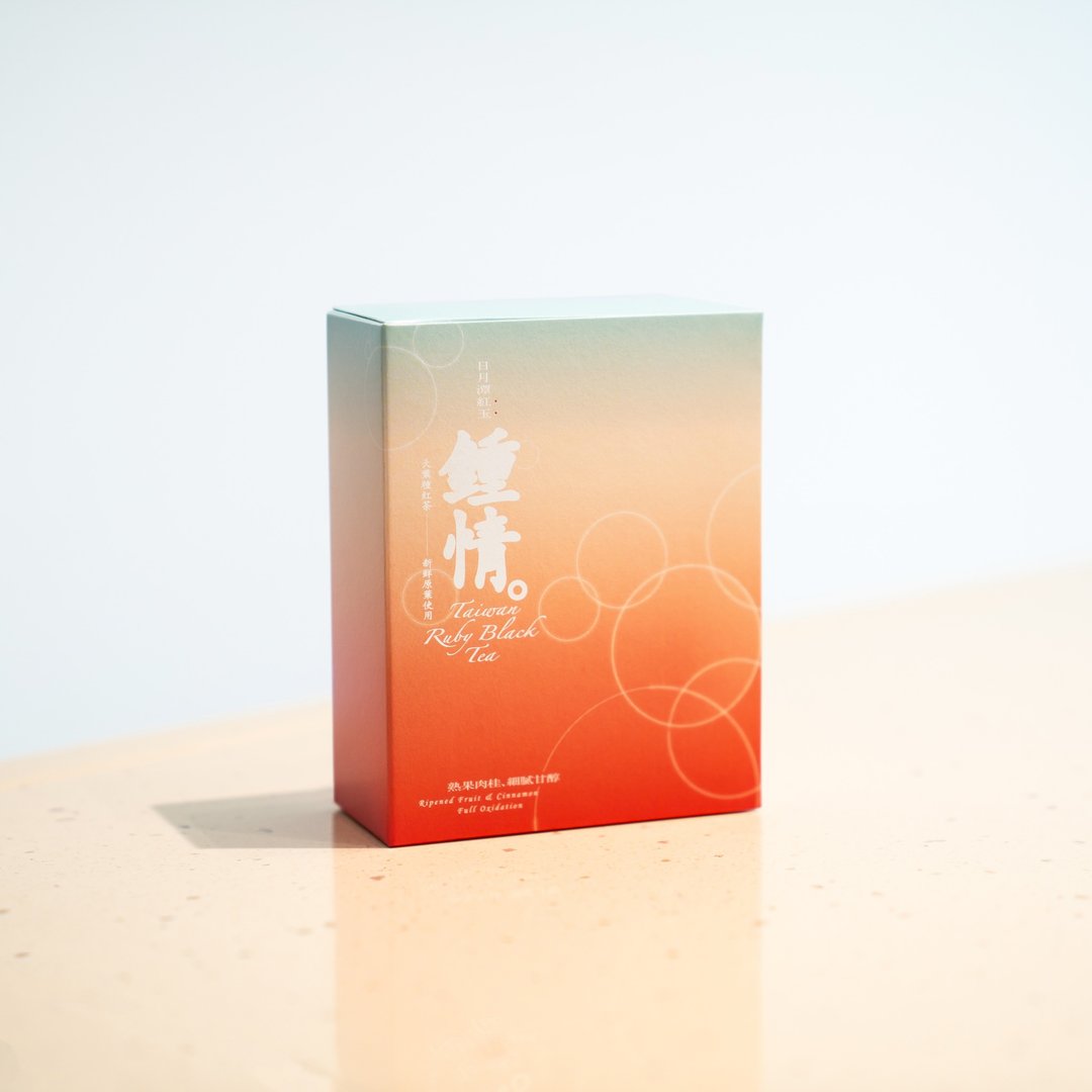 【日月潭 红玉】大叶种红茶 台湾原叶立体袋茶 30 入 - 茶 - 新鲜食材 红色