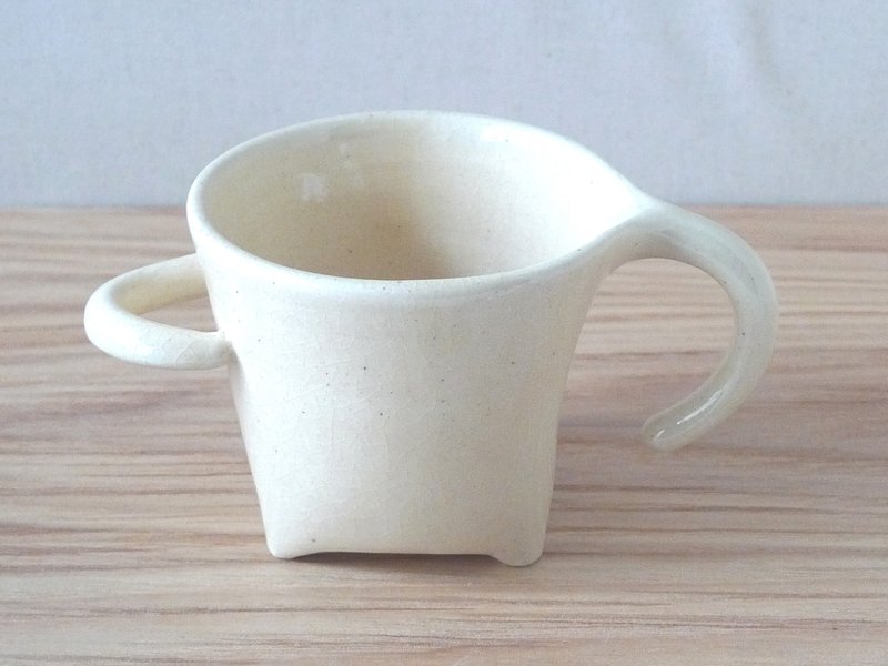 Fellow mug (cream) - 咖啡杯/马克杯 - 其他材质 白色