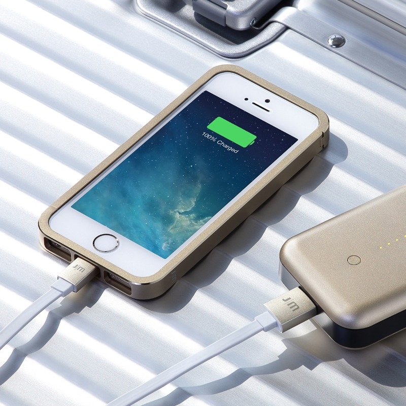 Just Mobile AluCable Flat 铝质传输扁线-白色 DC-268GD - 充电宝/传输线 - 其他金属 白色