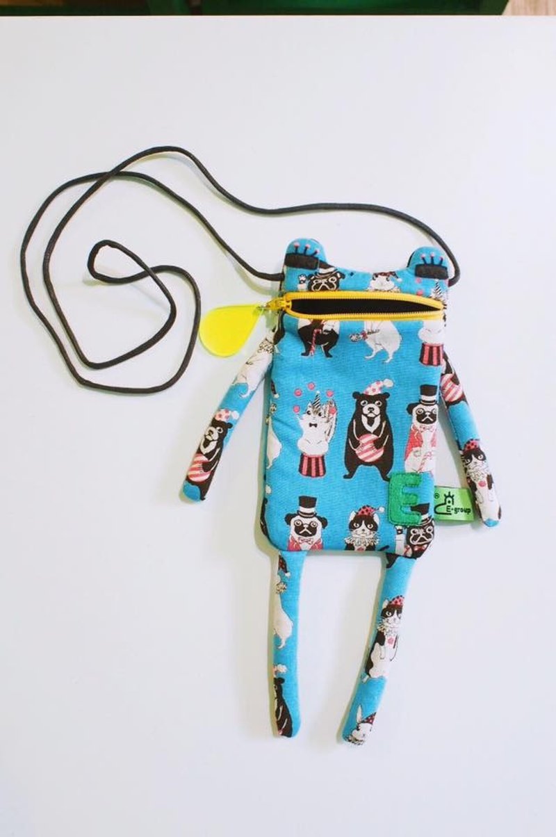 E*group 阿蛙口水包 iphone6＋ . i7+  马戏团（蓝） 手机袋 - 其他 - 其他材质 