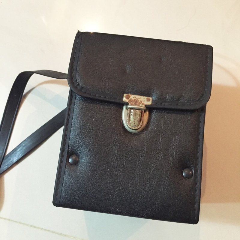 80年代早期ＵＳＡ美国制拍立得皮箱 相机包 - 相机包/相机袋 - 其他材质 黑色