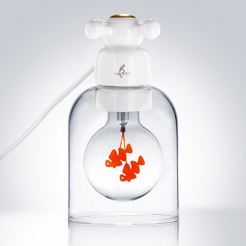 水龙头小夜灯 - 礼品套装 (含1个设计师灯泡) - 灯具/灯饰 - 其他材质 粉红色