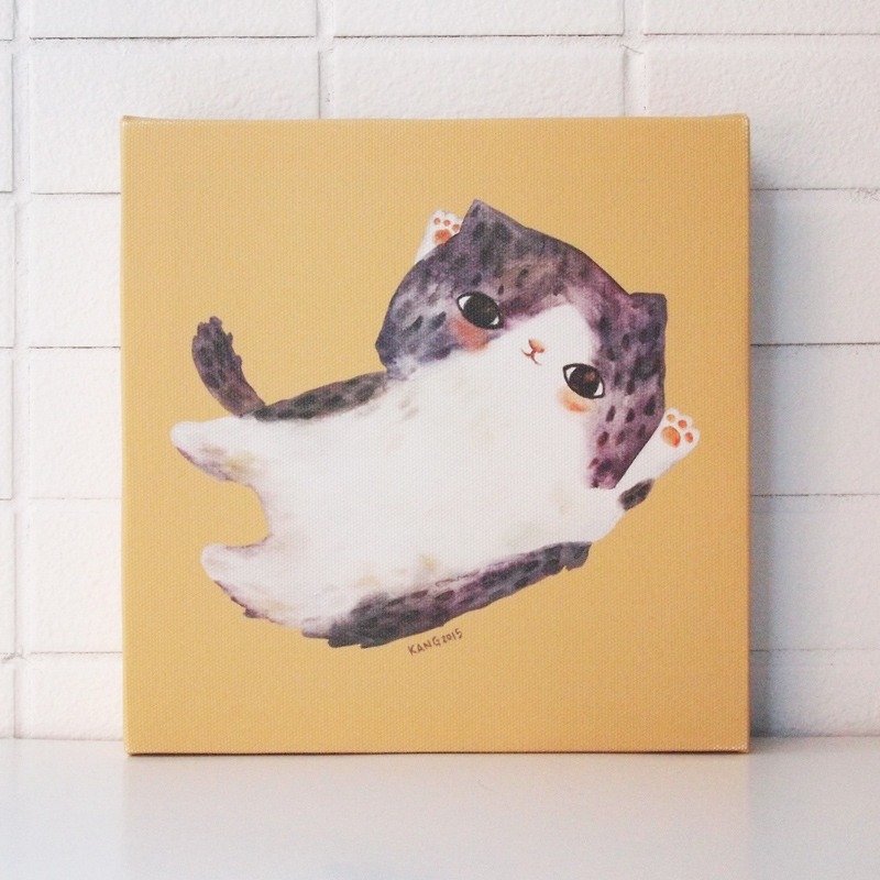 小无框画-懒懒的 - 海报/装饰画/版画 - 其他材质 黄色