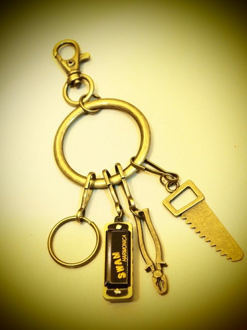 深夜回家我不怕设计款钥匙圈 sml - 其他 - 其他材质 黑色