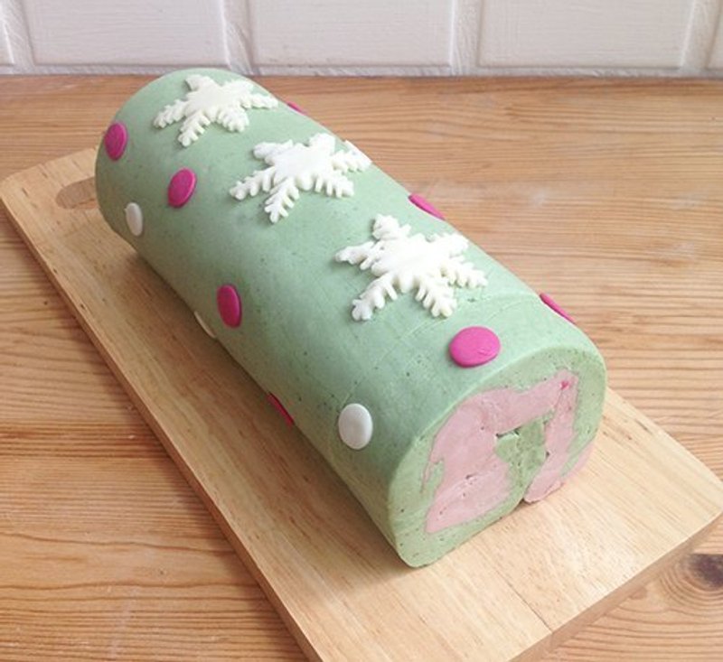 圣诞蛋糕卷─圣诞绿 - 香薰/精油/线香 - 植物．花 绿色