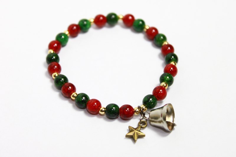 平安夜的钟声★串珠手链/圣诞节 - 手链/手环 - 其他材质 