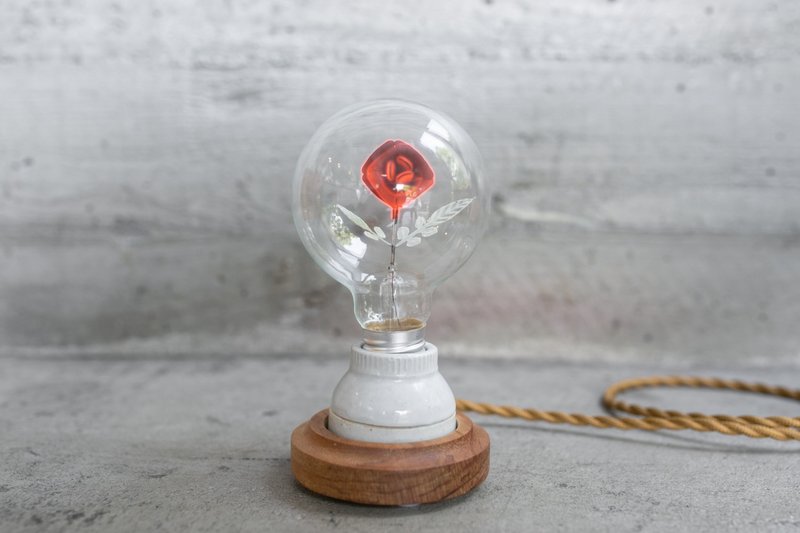 －劲空间设计－迷你幽浮造型灯座组-夜灯灯泡系列 - 灯具/灯饰 - 玻璃 咖啡色