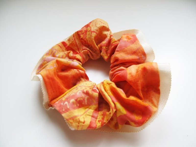 +蜥蜴行星宇宙大肠圈(L)-Hair-band - 发饰 - 其他材质 绿色