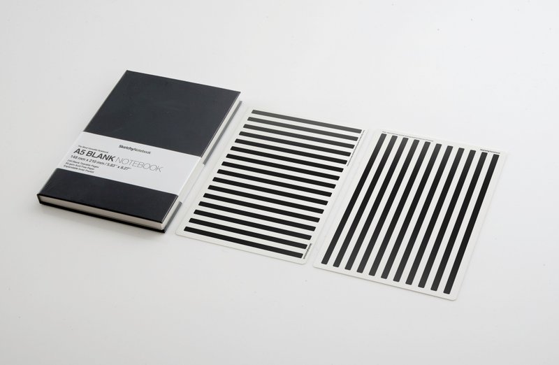 SketchyNotebook 笔记本: Kickstarter(黑)版本/一款型版 - 笔记本/手帐 - 纸 黑色
