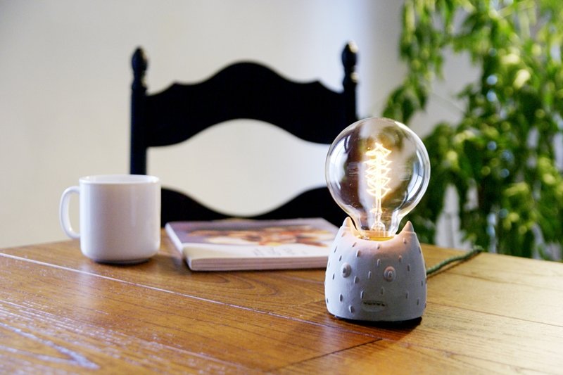 little choom小怪兽夜灯 - 灯具/灯饰 - 水泥 灰色