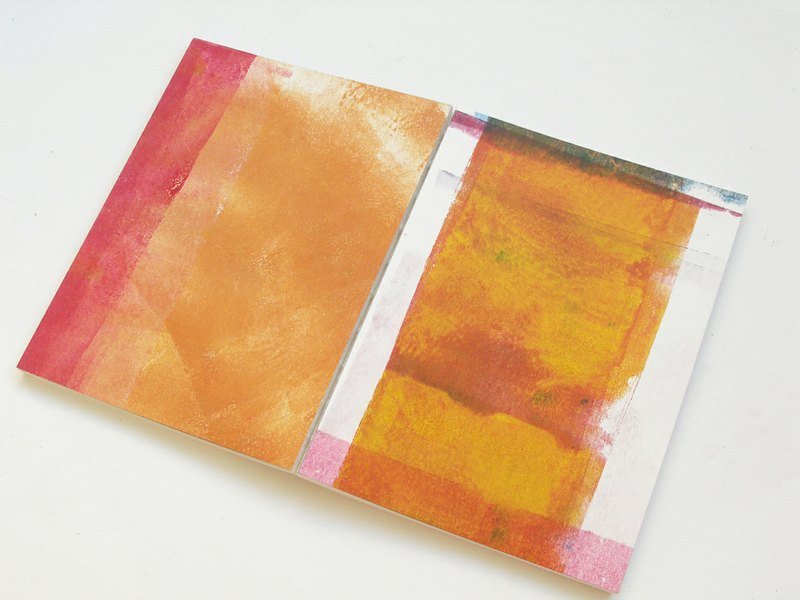 III 刷色大笔记 - 橘色方块 - 笔记本/手帐 - 纸 橘色