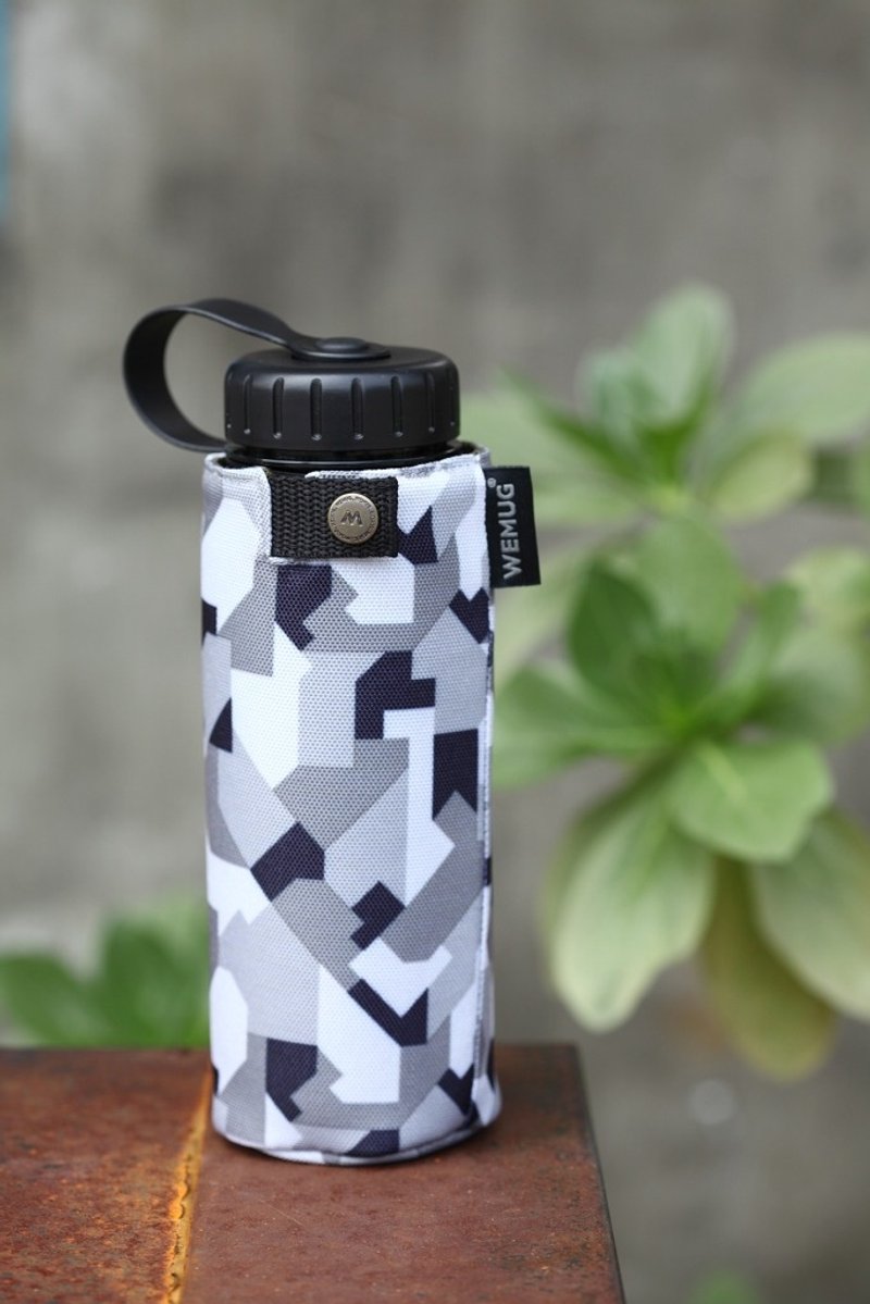 WEMUG 迷彩外套随身水瓶 Camper J500 - 石头灰 - 水瓶/水壶 - 塑料 灰色