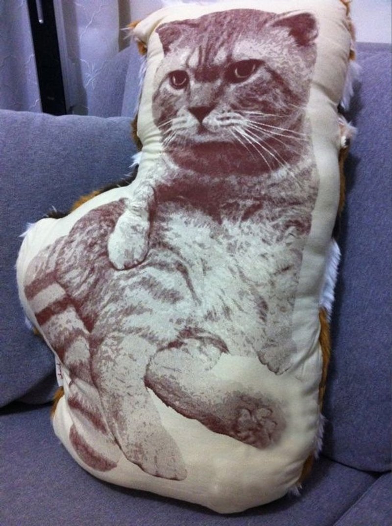 whatiif... 订造 宠物类 (中型) 手工绢印 印花 抱枕 - 枕头/抱枕 - 其他材质 多色