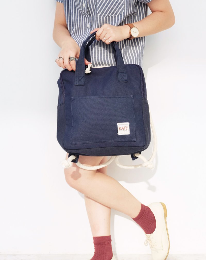 ::母亲节快乐::  上课趣:: Katji 3 in 1 多功能包包（蓝黑色） - 其他 - 其他材质 蓝色