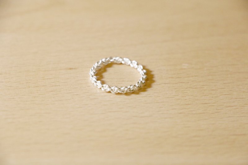 | 归鱼手工银饰创作 | 锁链戒指 - 戒指 - 其他金属 