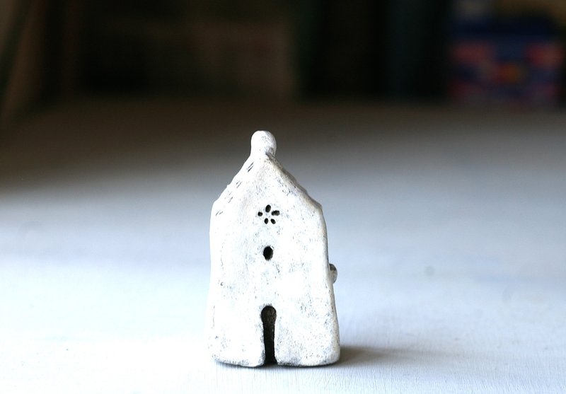 house with steps　階段のお家04 - 摆饰 - 其他材质 白色