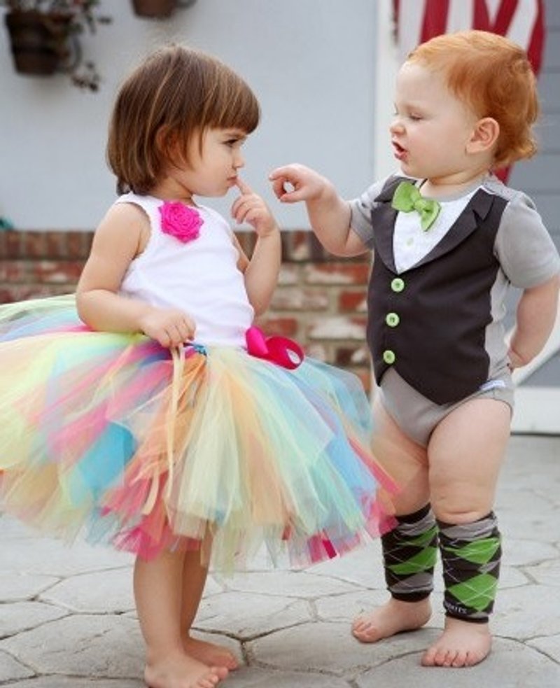 美国 Rugged Butts 绿色领结短袖包屁衣+袜套 套组 - 其他 - 其他材质 绿色