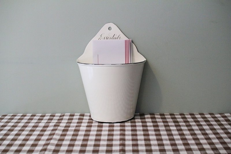 美国珐琅置物架 置物篮(L) - 墙贴/壁贴 - 珐琅 