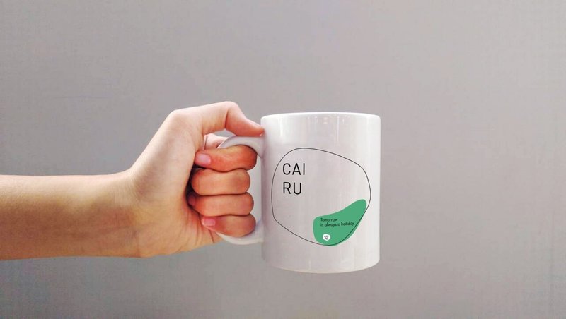 阿熊定制部门:::（两色）休息一下系列:::姓名马克杯 - 其他 - 瓷 