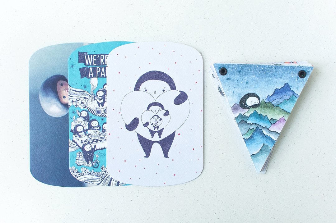 好日推好物商品：欢乐三角旗＋三款主题卡片 ＿＿ 居家饰品／办公妆点／婚礼小物／情人节礼盒／派对必备 - 摆饰 - 纸 