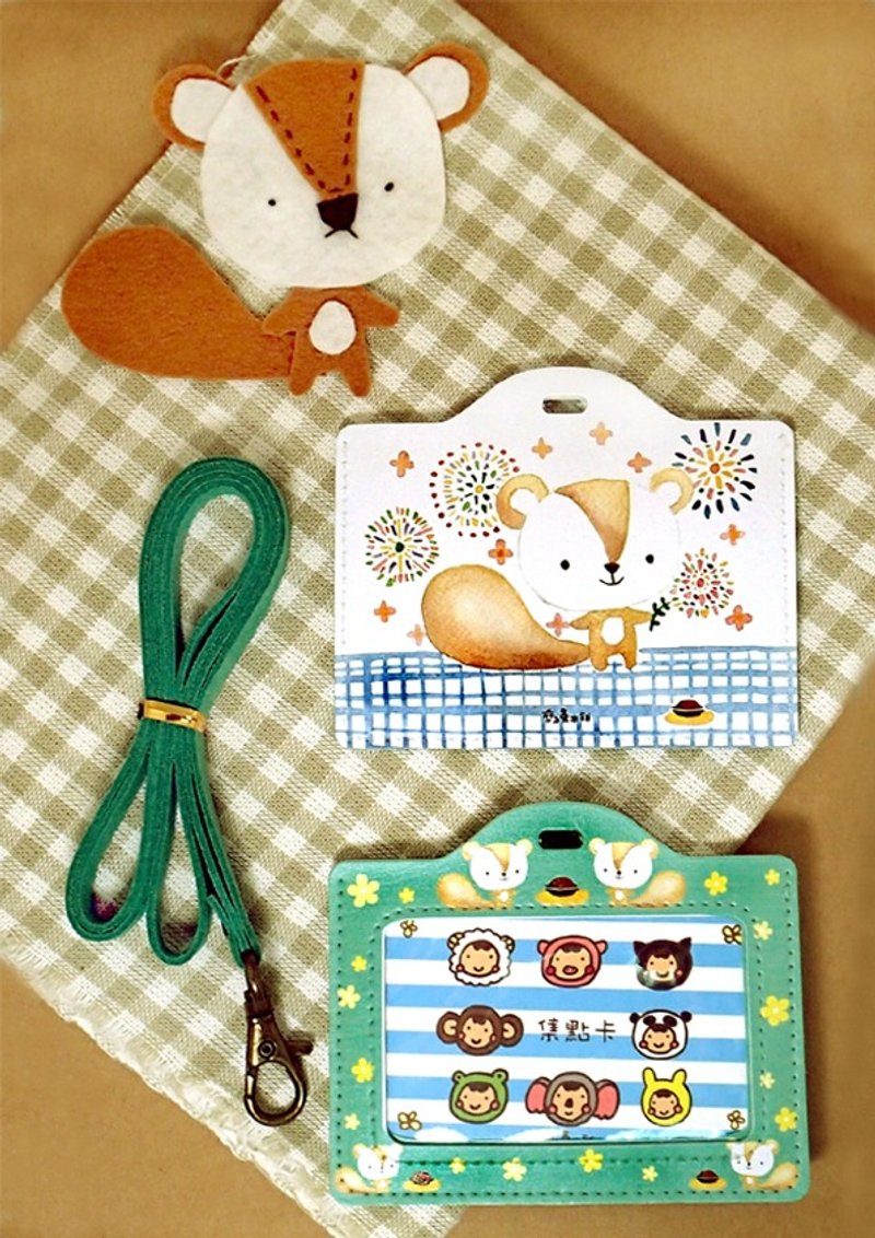 插画证件套-小咪鼠 - 证件套/卡套 - 塑料 金色