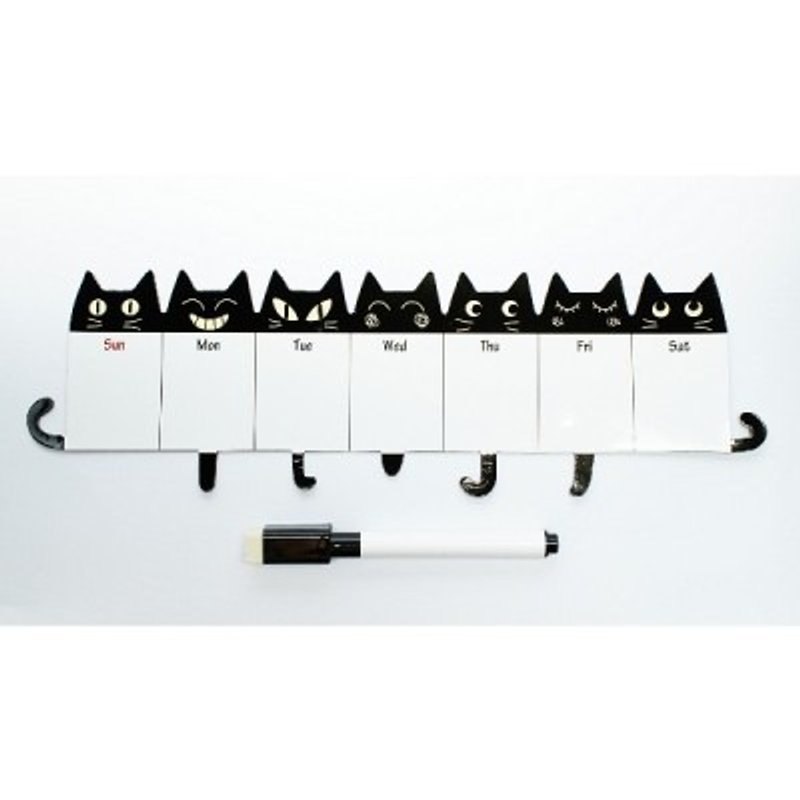 Noafamily,诺亚冰箱贴可擦拭周历 PP (p521) - 摆饰 - 其他材质 多色