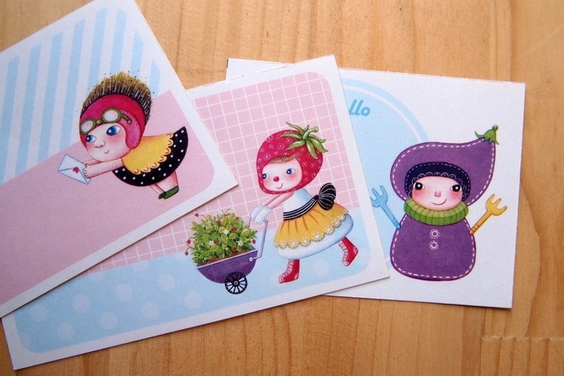 《奇幻旅程》memo贴纸7张-A款 - 贴纸 - 纸 多色