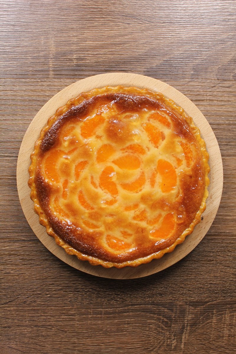 【Apie烘焙研究中心】手工香橙橘瓣派/8寸 - 咸派/甜派 - 新鲜食材 黄色