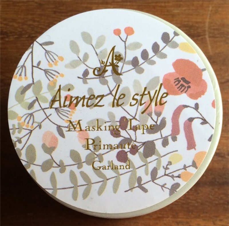 Aimez le style 纸胶带- 花环 (A04529) <<抢购预购中!!!>> - 纸胶带 - 纸 绿色