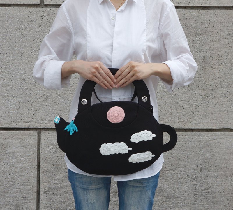 ARTEA【来一壶晴天茶壶包】可手提与侧背双用(3色可选) - 侧背包/斜挎包 - 其他材质 多色