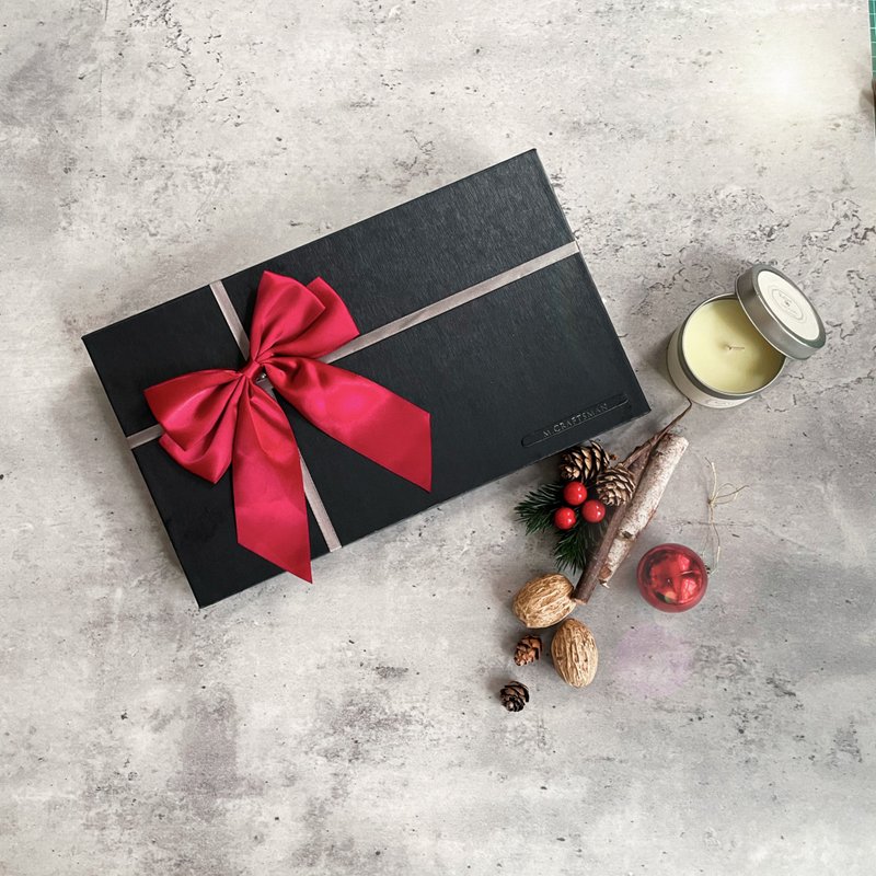 【Pinkoi 独家 | Yoggle 系列圣诞包装盒】 - 挂绳/吊绳 - 纸 黑色