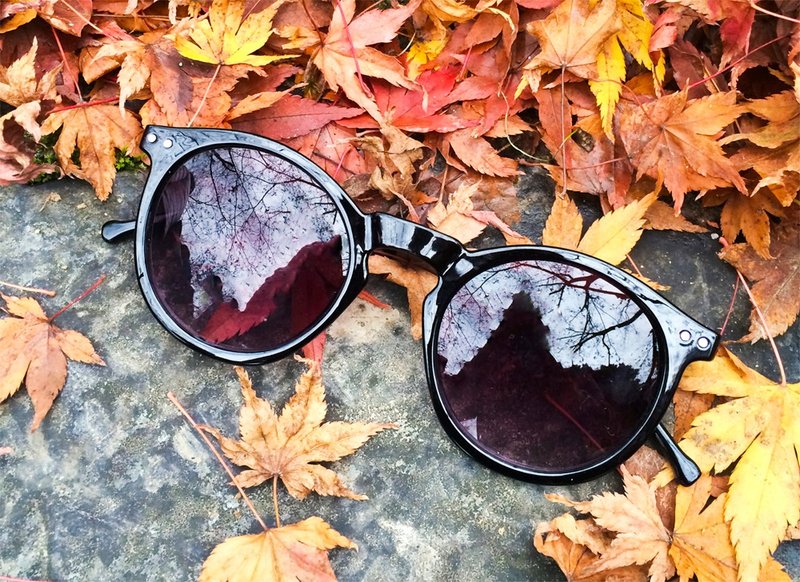 【限量 福利品】2is AngusA1 太阳眼镜 圣诞 - 墨镜 - 塑料 黑色