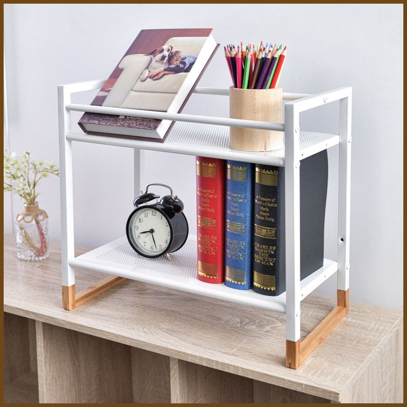 【ikloo】质感双层置物架 - 置物架/篮子 - 其他材质 