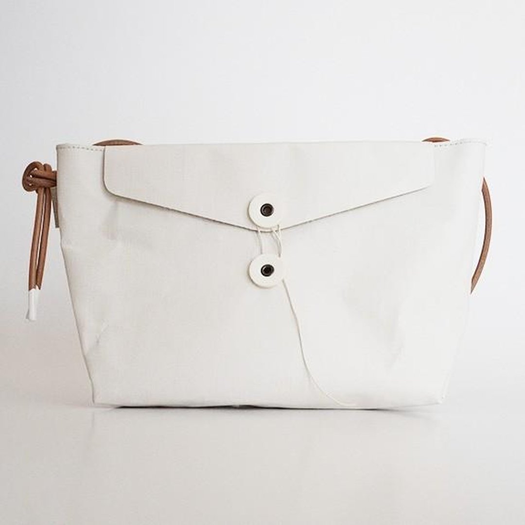 Pochette M3 (S) 【N / no】 (former name: gaf.) - 化妆包/杂物包 - 其他材质 白色