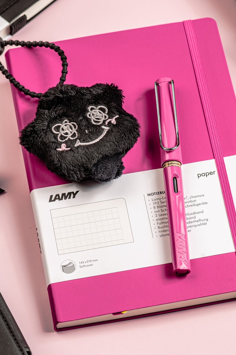 LAMY 七彩钢笔礼盒 / safari 狩猎者系列 - 桃红色【定制化礼物】 - 钢笔 - 塑料 粉红色