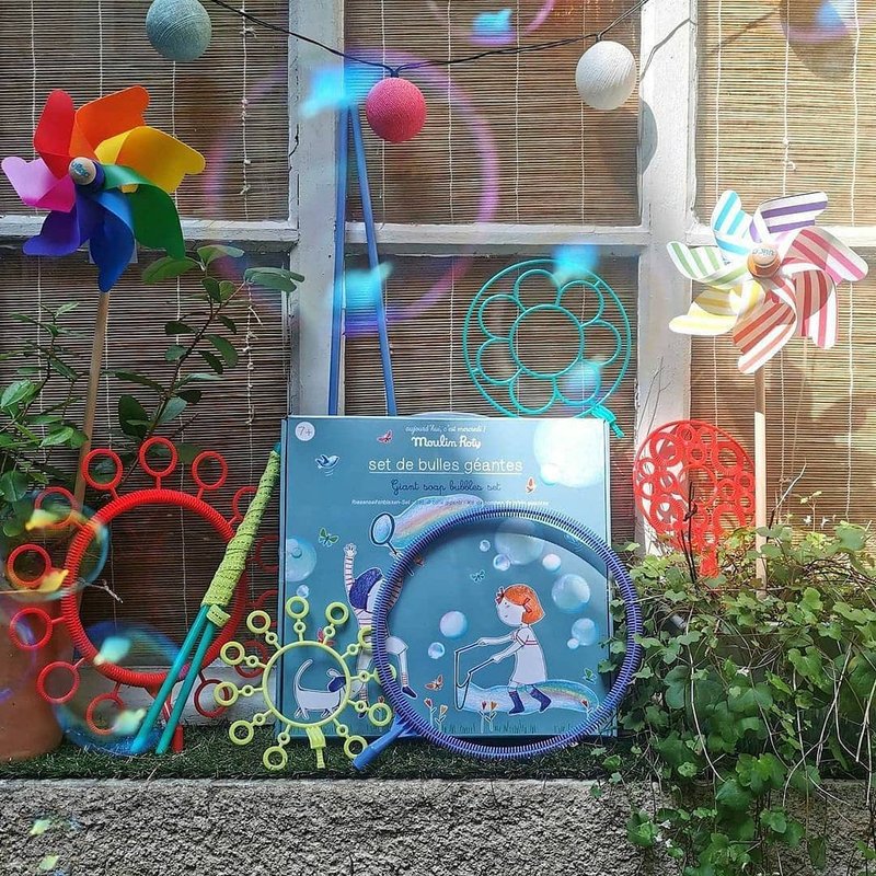 Moulin Roty 魔法泡泡秀套组 - 玩具/玩偶 - 塑料 