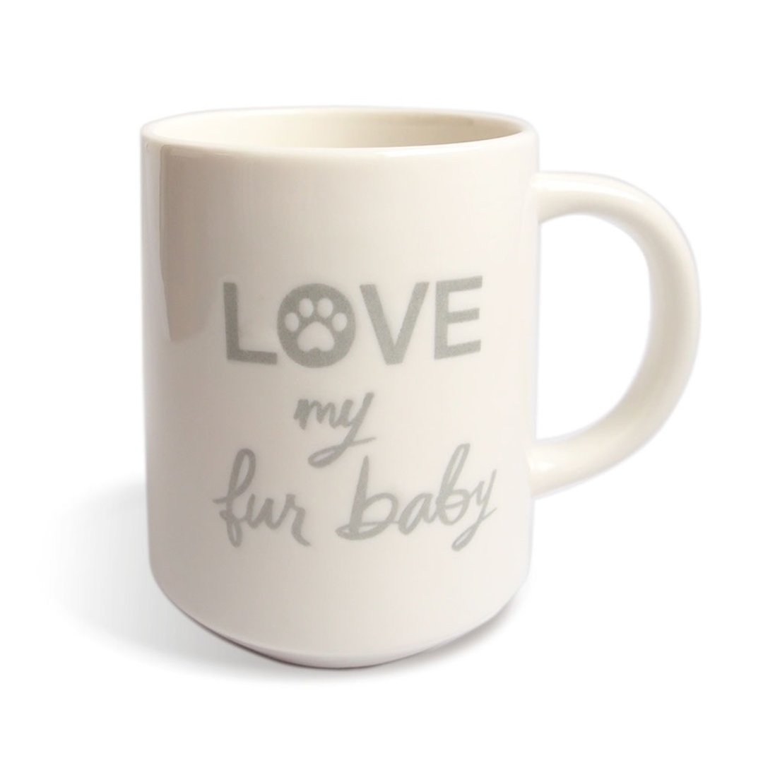 我爱毛宝贝LOVE马克杯 450ml【Hallmark-US礼品 】 - 咖啡杯/马克杯 - 陶 白色