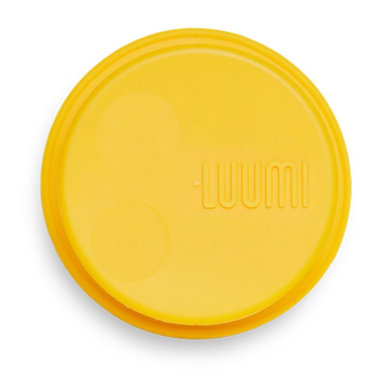 加拿大LUUMI Sealed Lids 密封盖 黄 - 环保吸管 - 硅胶 黄色