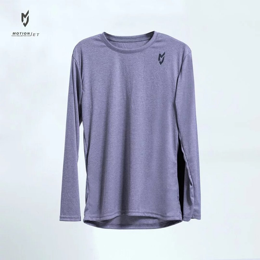 MJC016-MJ 木醣醇中性版机能运动长袖 (质感灰) S-2XL - 男装运动衣 - 其他材质 灰色